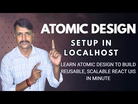 React Js: Atomic Design Guide thumbnail