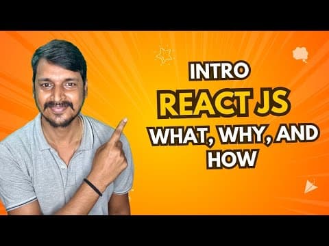 React.js Basics for Beginners | What, Why & How React Works thumbnail