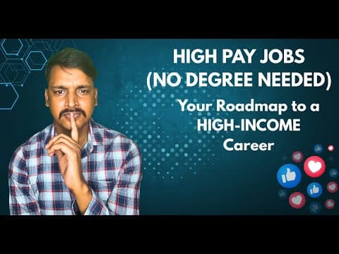How to Start a High-Paying Career with No College Degree thumbnail