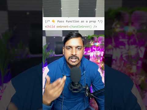 Do You Know You Can Pass Functions as Props in React? 🤯 #reactjs #javascript thumbnail