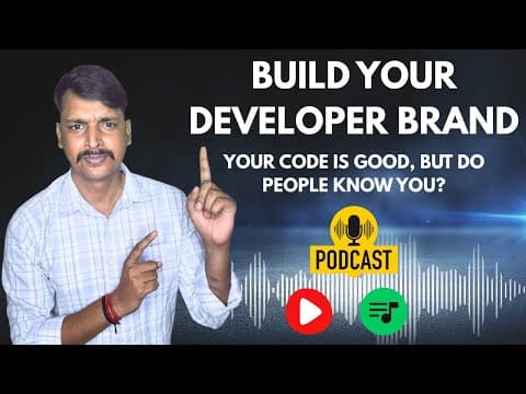 How to Build a Personal Brand as a Developer #spancoders #brand #development thumbnail