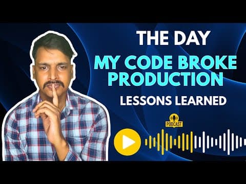 That One Line of Code That Broke Everything #podcast #spancoders thumbnail
